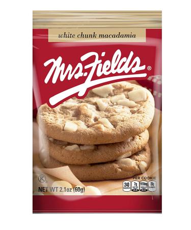 Mrs. Fields White Chunk Macadamia Cookies - 12 Count - Buy Online on GoSupps.com
