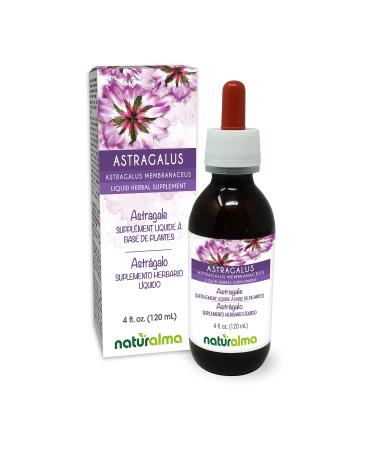 Naturalma Astragalus (Astragalus membranaceus) Root Alcohol-Free Tincture 4 fl oz Liquid Extract in Drops | Herbal Supplement | Vegan | Product of Italy Alcohol-free 4 Fl Oz - Buy Online on GoSupps.com