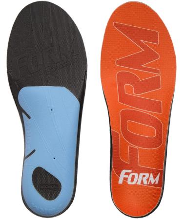 FORM Premium Reinforced Insoles | Orange | Men's Size 10/Women's Size 12 - Buy Online on GoSupps.com