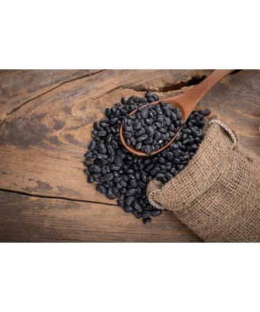 Mynatura Organic Black Beans - Dried Black Turtle Legumes (1000g) | Natural Plant-Based Cooking Ingredient for International Shipping - Buy Online on GoSupps.com