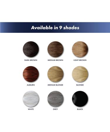 KeraFiber Professional Hair Fibres - Natural Keratin Building Fibres, 28g Light Brown (1 Pack) - Instantly Achieve Full Head of Hair in 30 Seconds - Buy Online on GoSupps.com