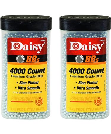 Daisy 40 4000 ct BB Bottle CO2 2 Pack - Ammo for Airguns - Buy Online on GoSupps.com