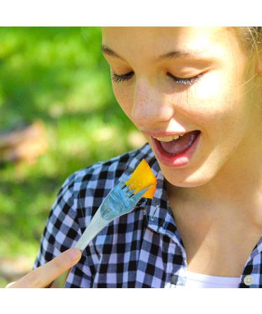 Tapirus 5-in-1 Spork Of Steel Utensils Set - Durable Rust-Proof Stainless Steel for Camping, Fishing, Hunting & Outdoor Activities - Includes Spoon, Fork, Knife, Bottle Opener & Carrying Case - Buy Online on GoSupps.com