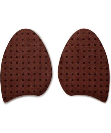 FLEXZENSE Anti-Sliding Closed Toe Pads - Supportive Cushioning, Reduce Foot Slip - 1 Pair (Saddle Brown) - Buy Online on GoSupps.com