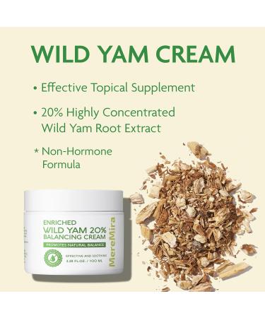 Wild Yam Cream for Hormone Balance | Barbara O'Neill's Recommended Solution for Menopause & Hormonal Wellness (3.38 fl. oz) - Shop Internationally - Buy Online on GoSupps.com