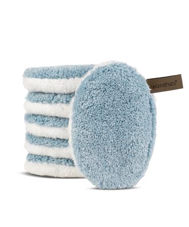Washaben washable lucrication & cleaning pads reusable deep cleaning cleaning only with water skin-friendly hypoallergenic Supersoft "Aqua Edition" 6 Set 6 pieces (1 Pack) aqua - Buy Online on GoSupps.com