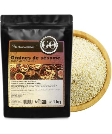 LA PLANTIGO (1000) White Sesame Seeds 1kg