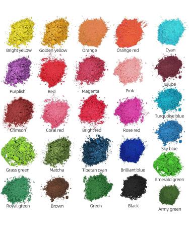 26-Pack Tie Dye Powder | Bright Fabric Dye for Children and Adults | Party Supplies | 10g Per Pack - Buy Online on GoSupps.com