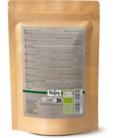 Biojoy Organic black pepper (100 g) ground without additives (Piper nigrum L.) - Buy Online on GoSupps.com