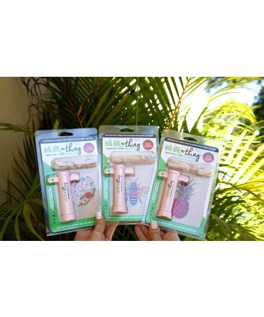 Bug Bite Thing Suction Tool & Travel Bag Combo - Rainbow Flamingo - 1-Pack Pink - Buy Online on GoSupps.com