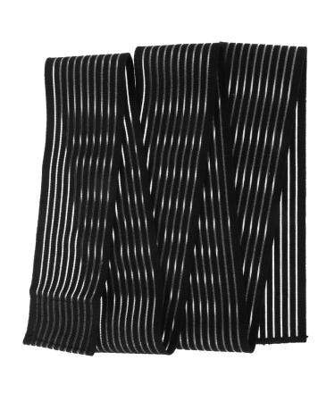 1 Roll Support patellar Tendon Support Strap Compression Knee wrap Leg Compression Sleeve Elastic wrap Elastic Knee wrap Adjustable Spandex Headgear Miss