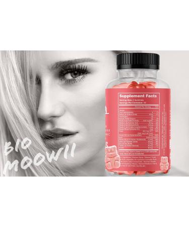 Hair Growth Vitamins Gummies for Faster Thicker Hair - Biotin & Folic Acid Supplement for Men & Women - Buy Online on GoSupps.com