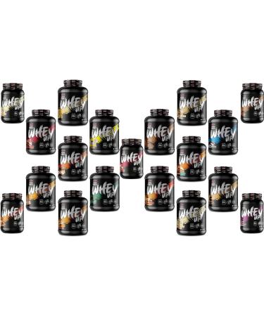 TWP Nutrition Platinum Series All The Whey Up Protein Powder Shake 23g Whey Protein Low Fat Low Carbs 2.1kg/900g & 70/30 Servings Vegetarian Friendly (Black Forest Gateau 900g) Black Forest Gateau 900g - Buy Online on GoSupps.com
