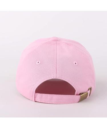 LANGZHEN 100% Cotton Kids Baseball Cap Hat | Adjustable Sun Hat for Girls Boys | M Pink Flamingos - Buy Online on GoSupps.com