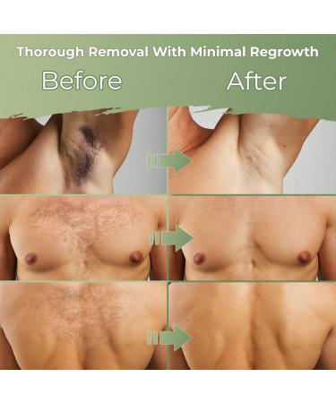 Clair Natural Clay Hair Remover - Painless Depilatory Powder for Men & Women | Fast-Acting Formula with Kaolin Clay & Aloe Vera | 10.5 oz Made in France - Buy Online on GoSupps.com