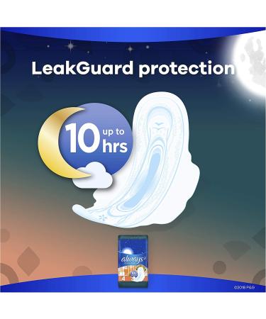 ALWAYS Ultra Thin Size 4 Overnight Pads with Wings Unscented - 52 Count - Buy Online on GoSupps.com