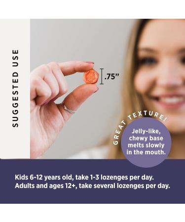 Matys Kids Throat Lozenges for Ages 6 Years Old + Tasty Black Currant Flavor Soothe Dry & Irritated Throats & Voices with Marshmallow Root Sugar Free Vegan Dye Free Alcohol Free 20 Count - Buy Online on GoSupps.com