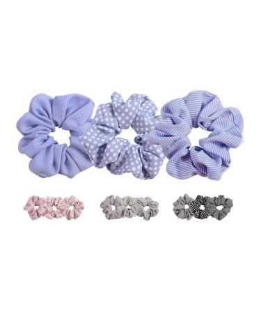 Buy A.Tony Scrunchies Set - 4 Color Chiffon Hair Ties for Girls & Women | High-Quality Ponytail Holders - Buy Online on GoSupps.com