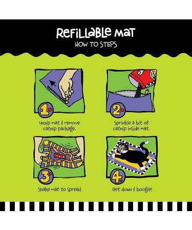 Petmate Fat Cat Boogie Mat Assorted - Interactive Toy for Playful Felines - Buy Online on GoSupps.com