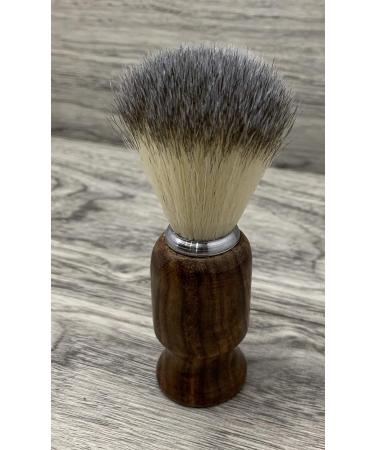 Men's Shaving & Grooming Set | Double Edge Safety Razor Synthetic Hair Brush Wooden Stand - Perfect Gift for Gentlemen - Buy Online on GoSupps.com
