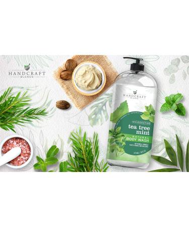 Tea Tree Mint Body Wash 16 oz - Extra Strength for Athletes Foot, Nail Fungus, Itchy Skin - For Men & Women - 16 Fl Oz - Buy Online on GoSupps.com