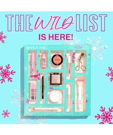 Shop Wet n Wild The Wild List Advent Calendar - 12 Piece Holiday Gift Set | International Shipping Available - Buy Online on GoSupps.com