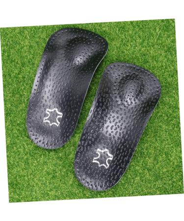 FRCOLOR 2 Pairs Arch Support Insoles for Flatfoot - Orthopedic Inserts for Plantar Fasciitis - Invisible Black Shoe Pads (Size 1 & 2) - International Shipping Available - Buy Online on GoSupps.com