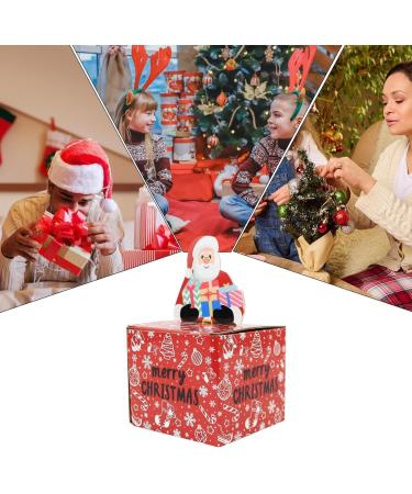 Christmas Cash Boxes | Paper Holiday Currency Holder Box - Holiday Candy Holder Package Box with 30 Storage Bags Red - Buy Online on GoSupps.com