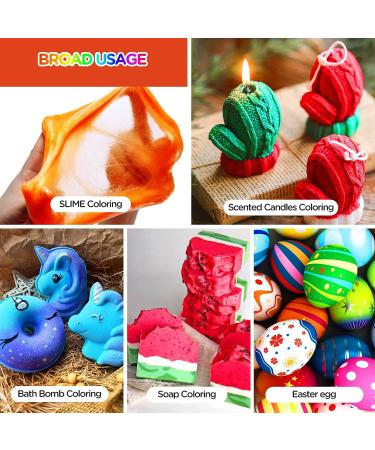 12 Vibrant Color Food Coloring Set - Edible Neon Icing Dye for Baking & Decorating - 0.35 Fl. oz Bottles - Buy Online on GoSupps.com