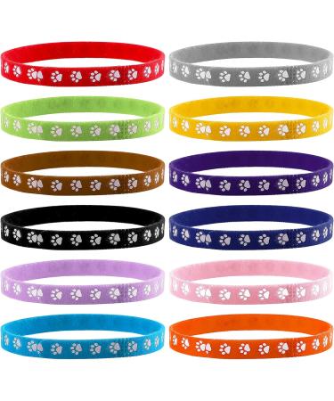 Buy Molain 12-Piece Adjustable Puppy Neck Bands - ID Neck Straps for Small Dogs & Cats - Colorful Identification Bands for Kittens & Puppies (30cm) - Buy Online on GoSupps.com