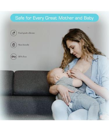 Electric Hands-Free Breast Pump | 2 Modes & 9 Levels | LCD Display | Rechargeable | Low Noise | Portable | 21mm/24mm Flanges | Blue (2PCS) - Buy Online on GoSupps.com