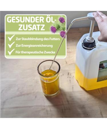 Eggersmann - Thistle oil supplement for horses - 1 x 4.5 kg - Buy Online on GoSupps.com