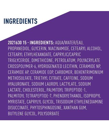 CeraVe Eye Cream for Wrinkles with Caffeine, Peptides & Hyaluronic Acid - 0.5 oz | Fragrance-Free & Ophthalmologist Tested - Buy Online on GoSupps.com