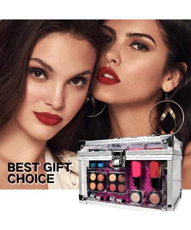 Ensemble de maquillage professionnel | Palette avec poudre contour et fard paupi res tui cosm tique usage quotidien - Buy Online on GoSupps.com