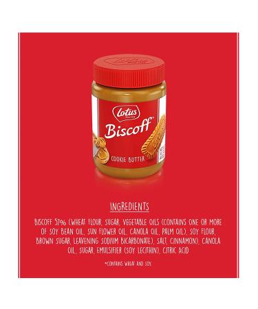 Lotus Biscoff Creamy Cookie Butter Spread 14.1oz Pack of 8 - Non GMO, Vegan, Delicious - Buy Online on GoSupps.com