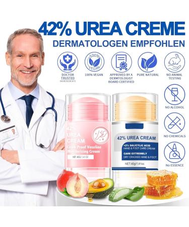 MrCuvaryas Foot Cream Stick Foot cream very dry feet calluses moisturizing foot cream very dry feet - Buy Online on GoSupps.com