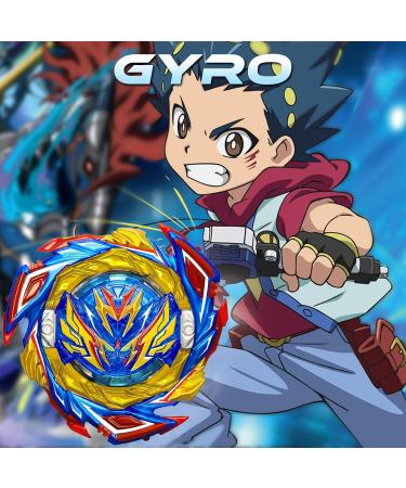 2 in 1 Bey Burst Turbo Starter Set - 4D Metal Fusion Toys for Kids & Adults | Perfect Christmas & Birthday Gift - Buy Online on GoSupps.com