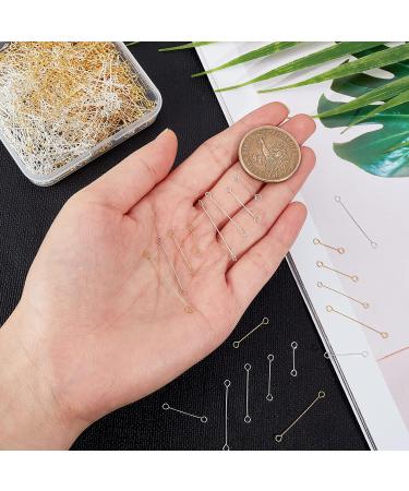 Arricraft 840 Pcs Stainless Steel Eye Pins - Multi-Size Loop Pins for Jewelry Making - Buy Online on GoSupps.com