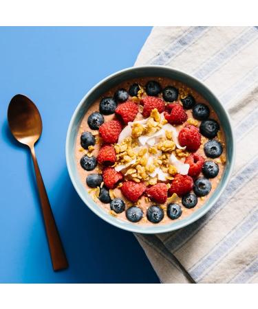 KIND Healthy Grains Clusters Vanilla Blueberry with Flax Seeds Granola 10g Protein Gluten Free 312 Gram Bag Vanilla Blueberry Clusters with Flax Seeds 312 g (Pack of 1) - Buy Online on GoSupps.com