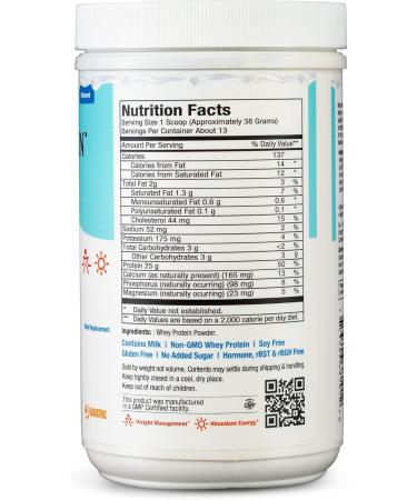 Maxi Health Naturemax Energize Whey Protein Powder & Meal Replacement | Kosher | 1.03 lbs - Boost Your Energy & Nutrition - Buy Online on GoSupps.com