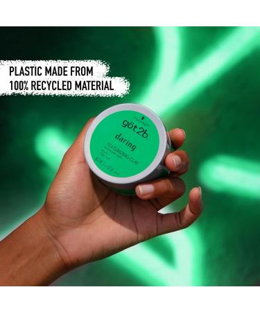 Schwarzkopf Got 2B Daring Texturizing Clay 2oz - Best Hair Styling Product for All Hair Types | International Shipping Available - Buy Online on GoSupps.com