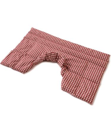 Buy Linseed Pillows for Neck & Shoulder Pain Relief - Bio-Fabric Red-White Collar Comfort - Buy Online on GoSupps.com