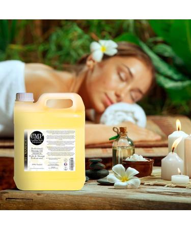 Professional Body Massage Oil - 2000ml | Beauty Salon Wood Therapy Aromatherapy & Physiotherapy | Free Donors for SPA & Massage - Buy Online on GoSupps.com