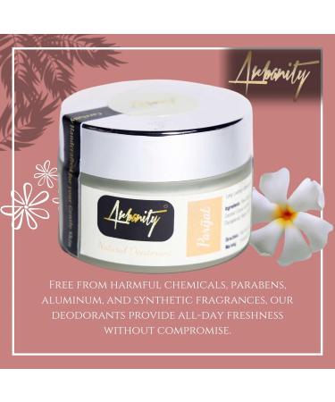 Parijat Natural Deodorant - Long-Lasting Odor Control Aluminum-Free Vegan Coral Flower Scent Gentle on Skin - Buy Online on GoSupps.com