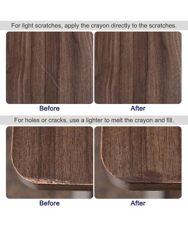uxcell Wood Wax Filler Stick - Heavy Saddle Brown Furniture Repair Crayons for Scratches & Holes - Touch Up Wax Paint for Floors Tables & Desks - International Shipping Available - Buy Online on GoSupps.com