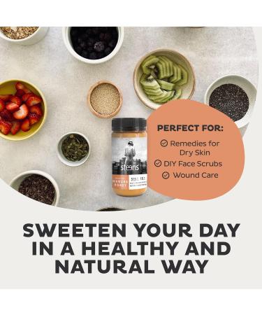Steens Manuka Honey MGO 515+ UMF 15+ - 100% Certified Raw Manuka - 500g - Buy Online on GoSupps.com