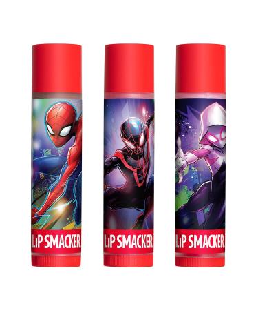 Spiderman Lip Smacker Holiday Tin - Set of 3 Flavored Lip Balms for Boys - Buy Online on GoSupps.com