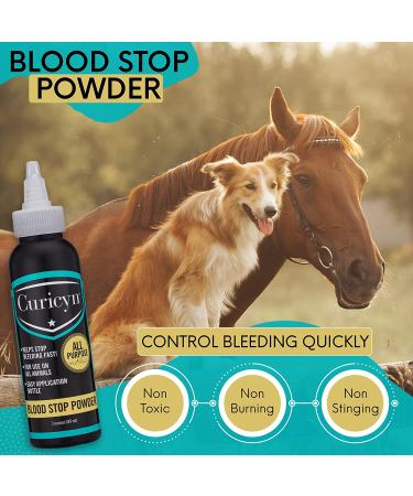 Curicyn Blood Stop Powder 3 oz. - Fast-Acting Wound Care Solution - Buy Online on GoSupps.com