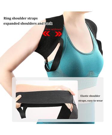 Spine Postures Corrector Back Brace Postures Correction Belt Shoulder Brace Postures for Mid Upper Spine Support Neck Shoulder Clavicle and Back Relief Breathable - Buy Online on GoSupps.com