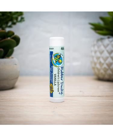 Kid's SPF 44 Lip Balm - Moisturizing Sunscreen with Vitamin E - Broad Spectrum UV Protection - Waterproof 80 Mins - Reef-Safe - Clear Vanilla - 3 Pack 0.15 oz - Buy Online on GoSupps.com